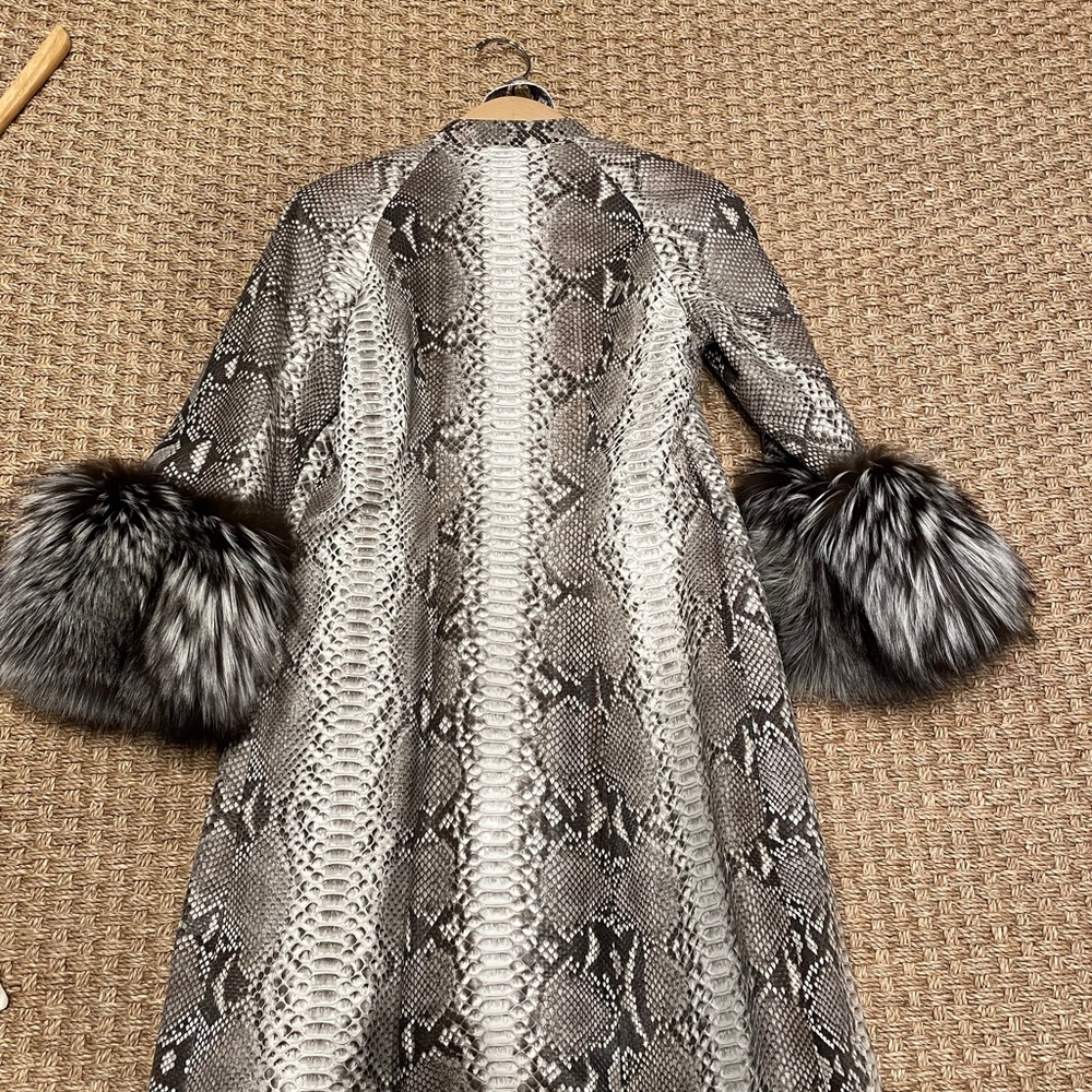 Beautiful Python Skin Jacket From Istanbul - image 2